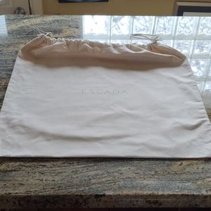 Escada Drawstring dust cover bag